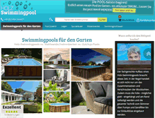 Tablet Screenshot of holz-swimmingpool.de